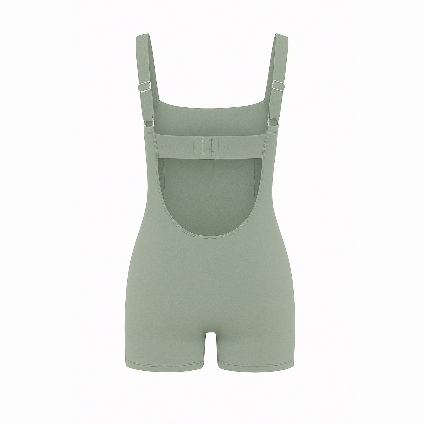 SheMoves Romper in Sage Green